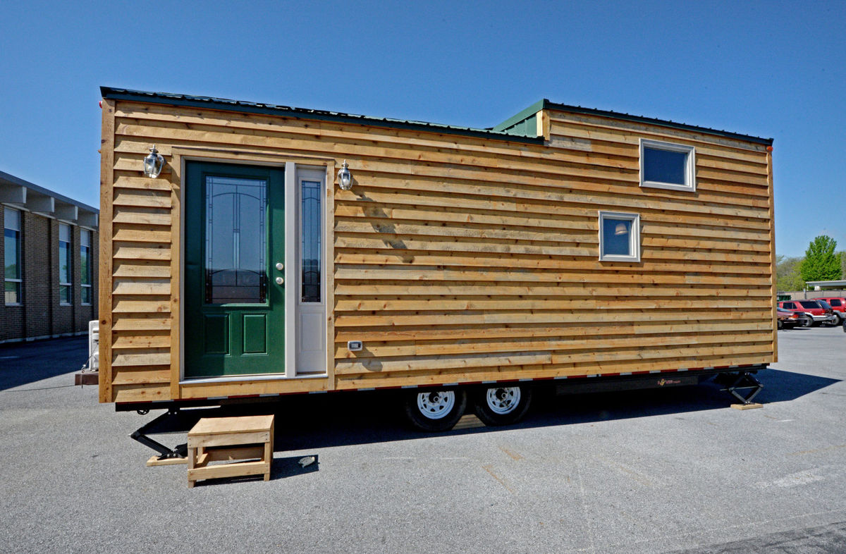 TINY HOUSE TOWN Tiny House Built By Students in Lancaster