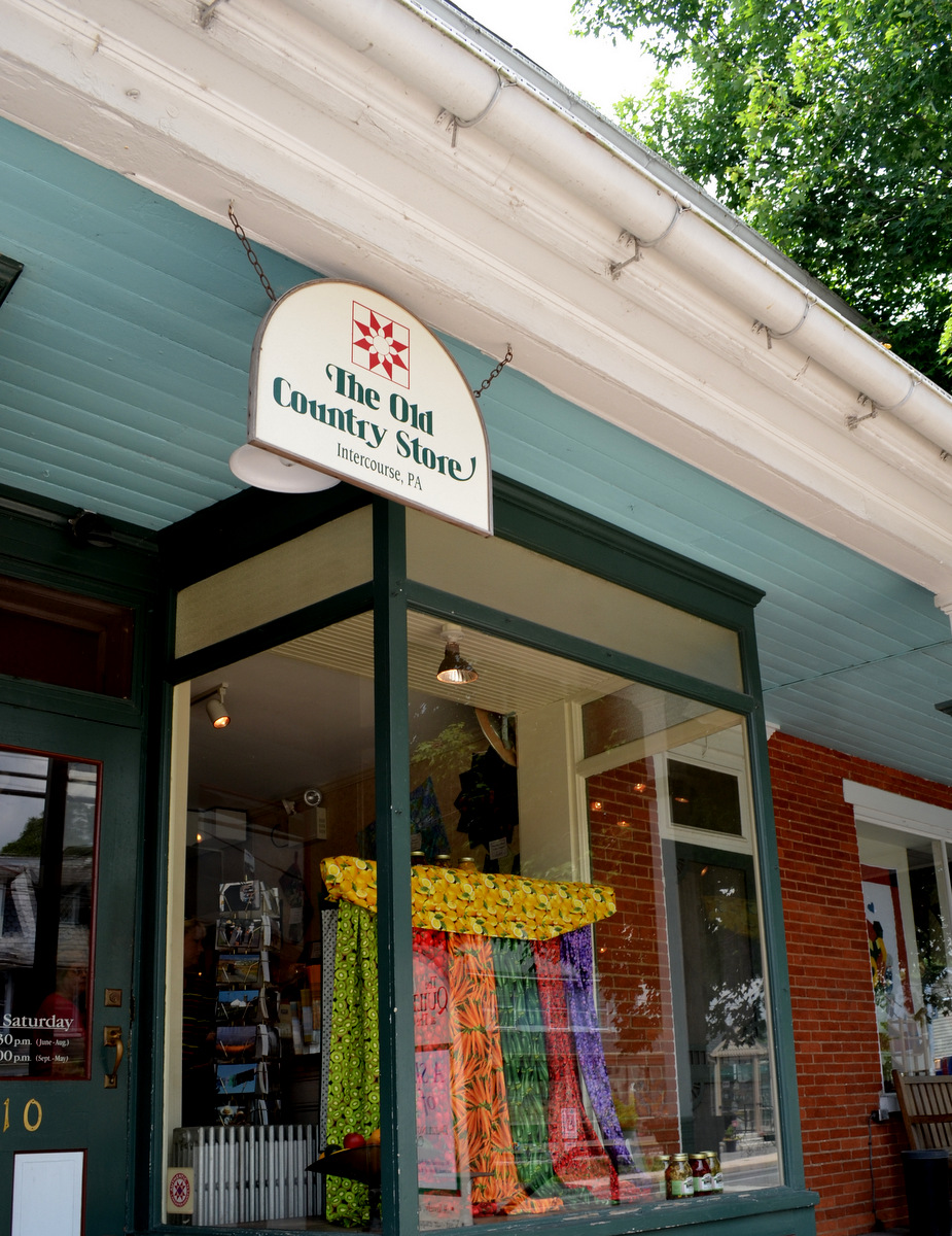 Westie Julep Back From Fabric Shopping in the Amish Countryside of