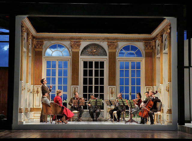 Tim Albery's production of Richard Strauss's Capriccio at Santa Fe Opera ((c) Ken Howard for Santa Fe Opera 2016)