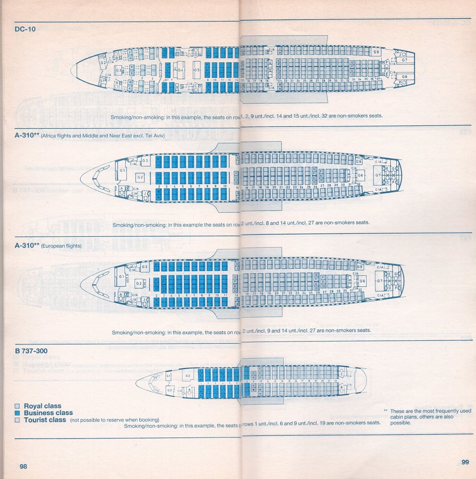 Dc 10 Seating Chart