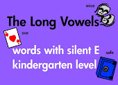 Kindergarten Long Vowels Silent E Write and Read Common Core Based