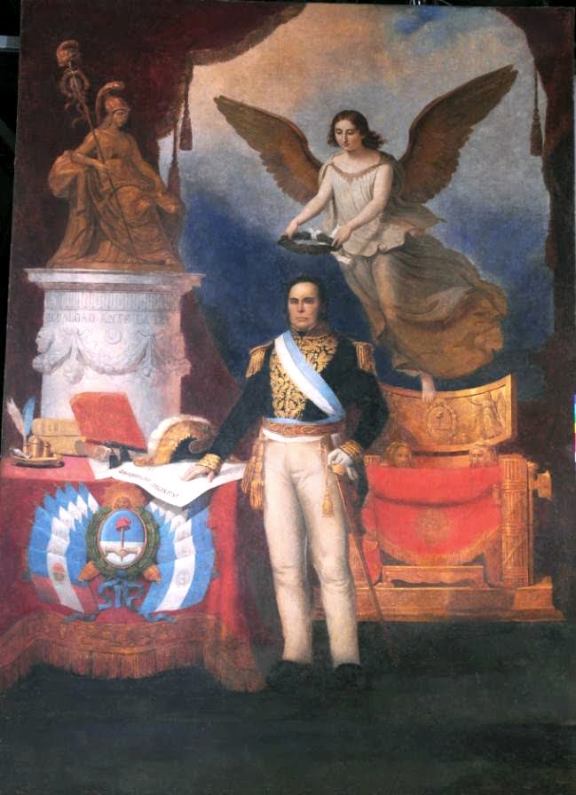Retrato alegórico del General Justo José de Urquiza