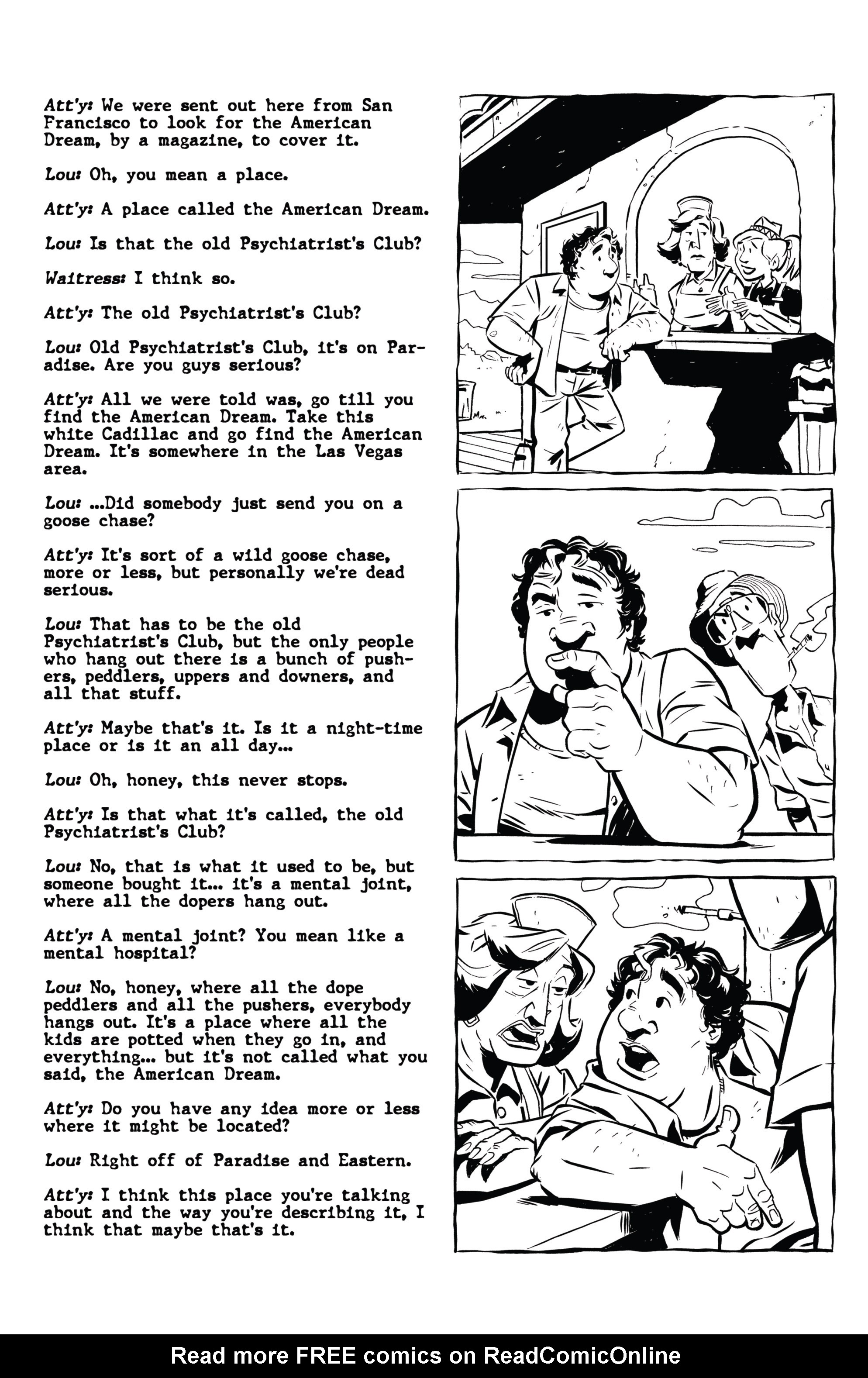 Read online Hunter S. Thompson's Fear and Loathing in Las Vegas comic -  Issue #4 - 20