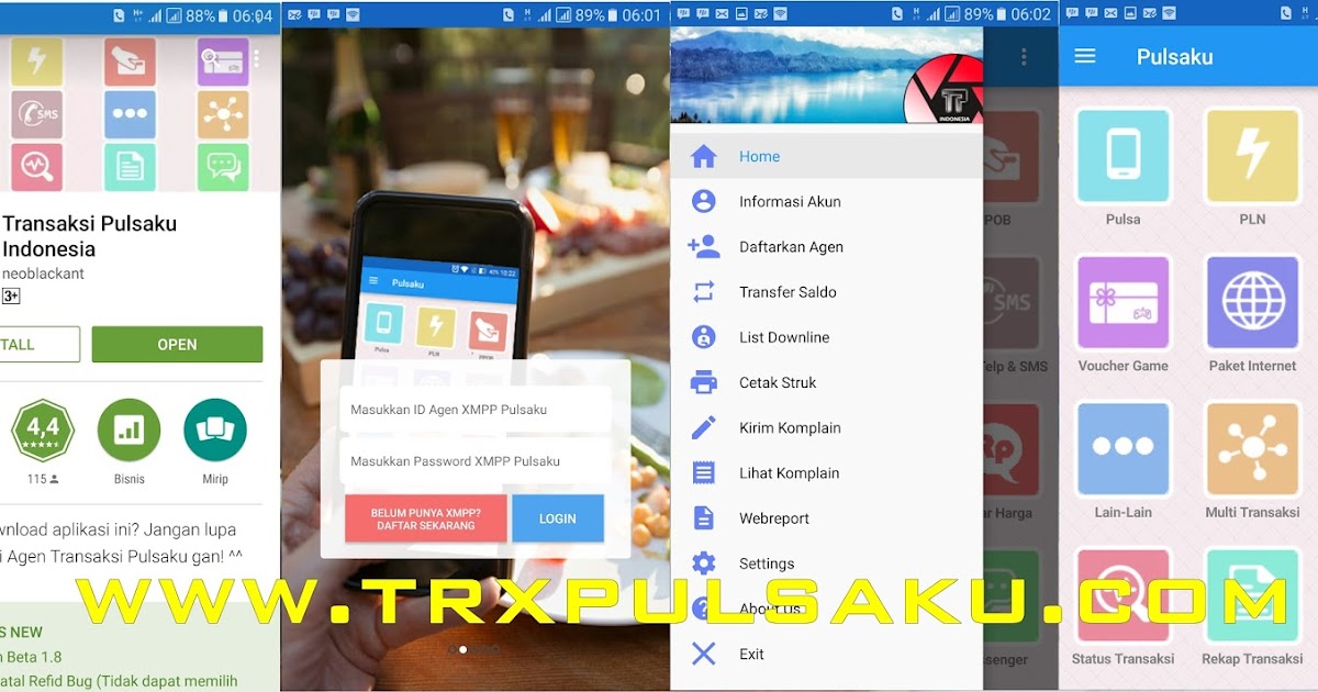 transaksi pulsaku indonesia apk