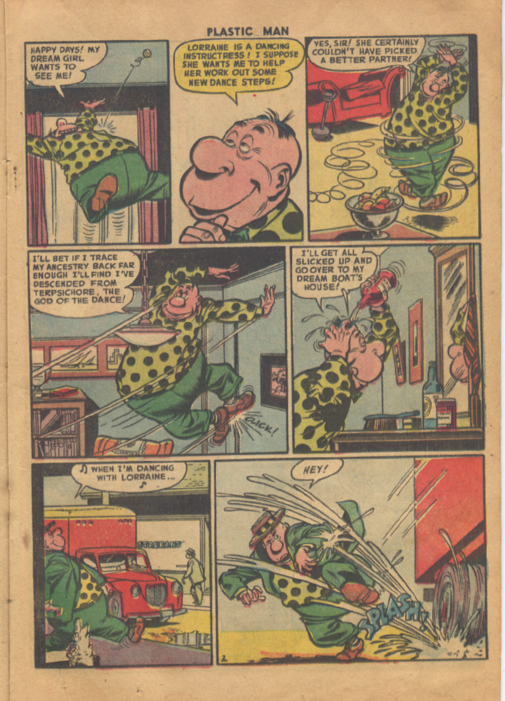 Read online Plastic Man (1943) comic -  Issue #48 - 15
