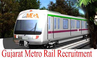 Recruitment Gujarat Metro Rail various Posts 2017