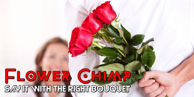 Say It Right With Flower Chimp