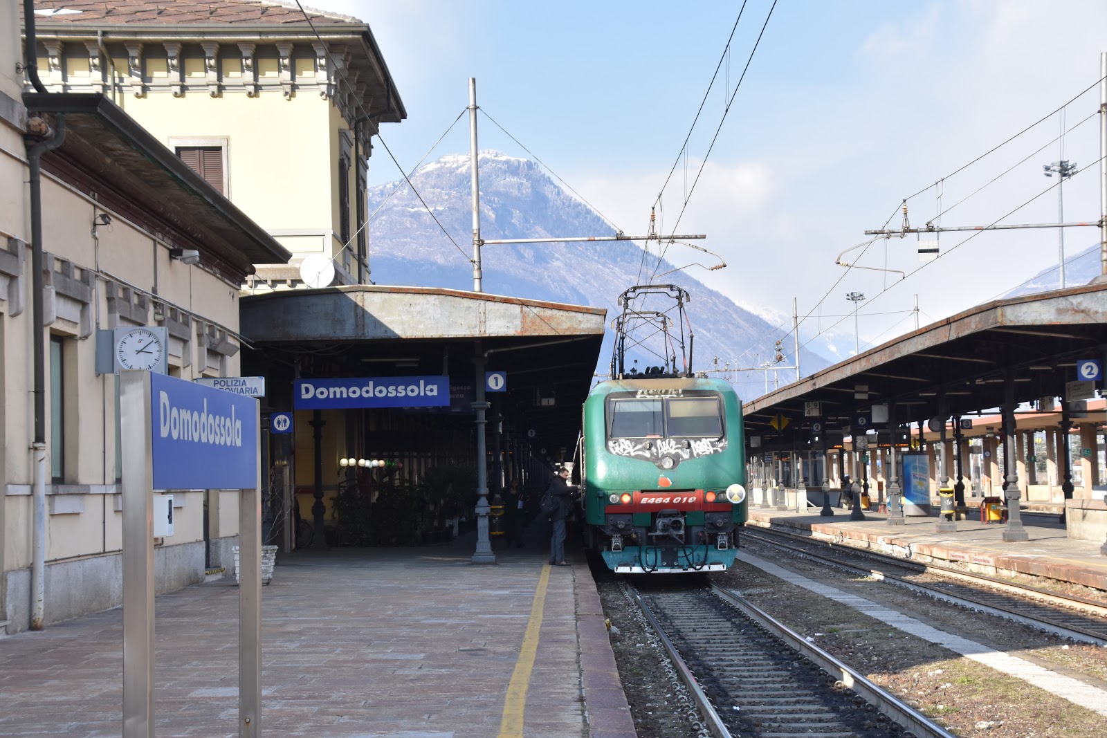 Trains and other things Milan, Domodossola, Brig