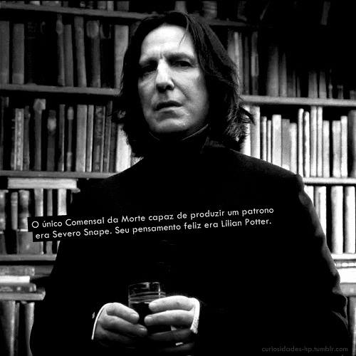 Harry Potter Ever Snape era um comensal diferente