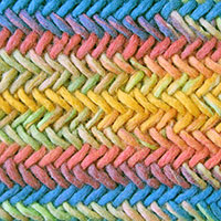 Twisted Knitting Stitch. Herringbone Knitting Stitch. It is a fun stitch creating a beautifully braided fabric,