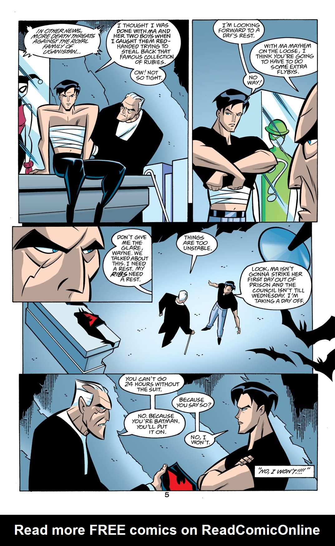 Read online Batman Beyond [II] comic -  Issue #19 - 6