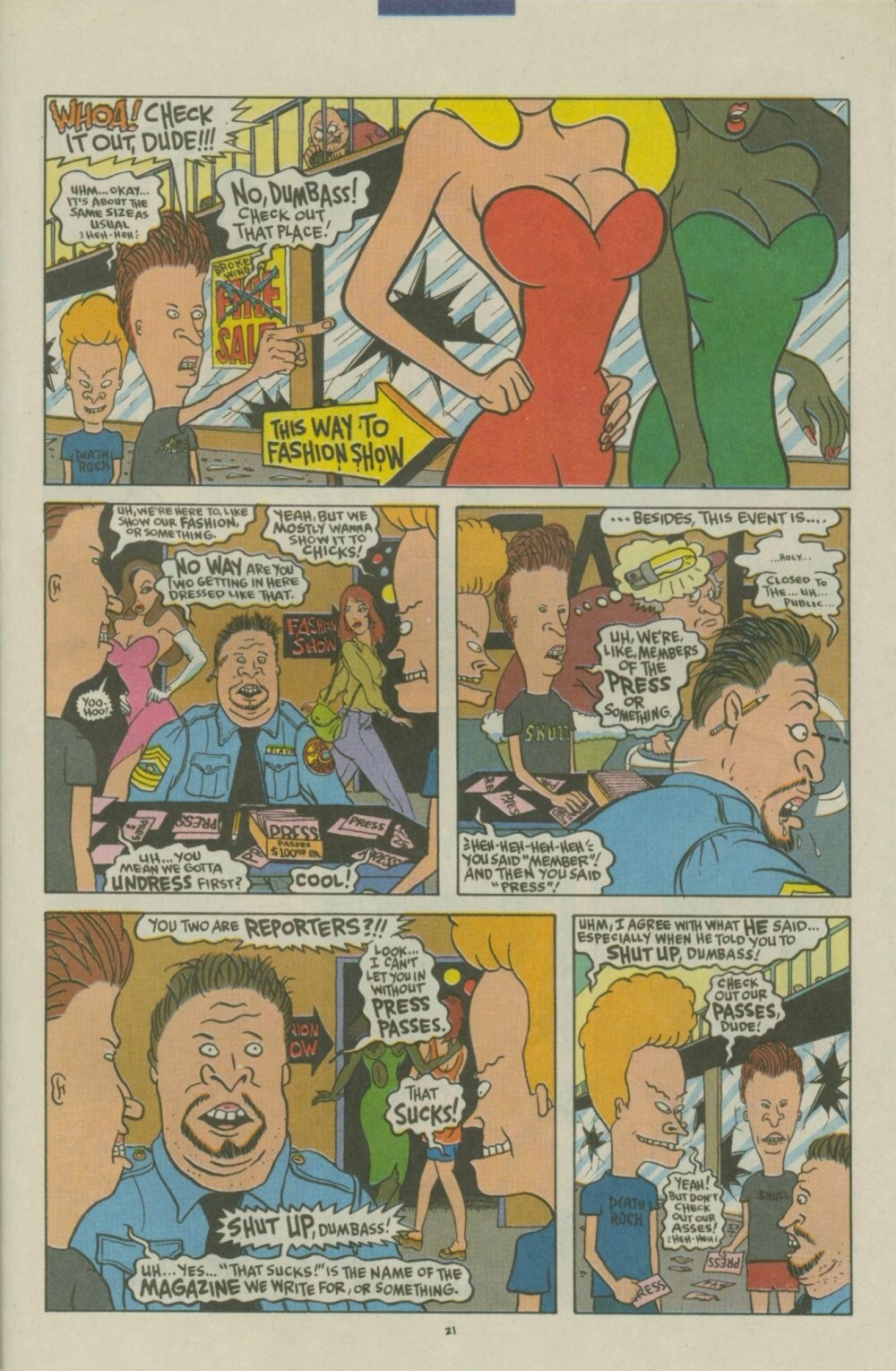 Read online Beavis and Butt-Head comic -  Issue #11 - 23