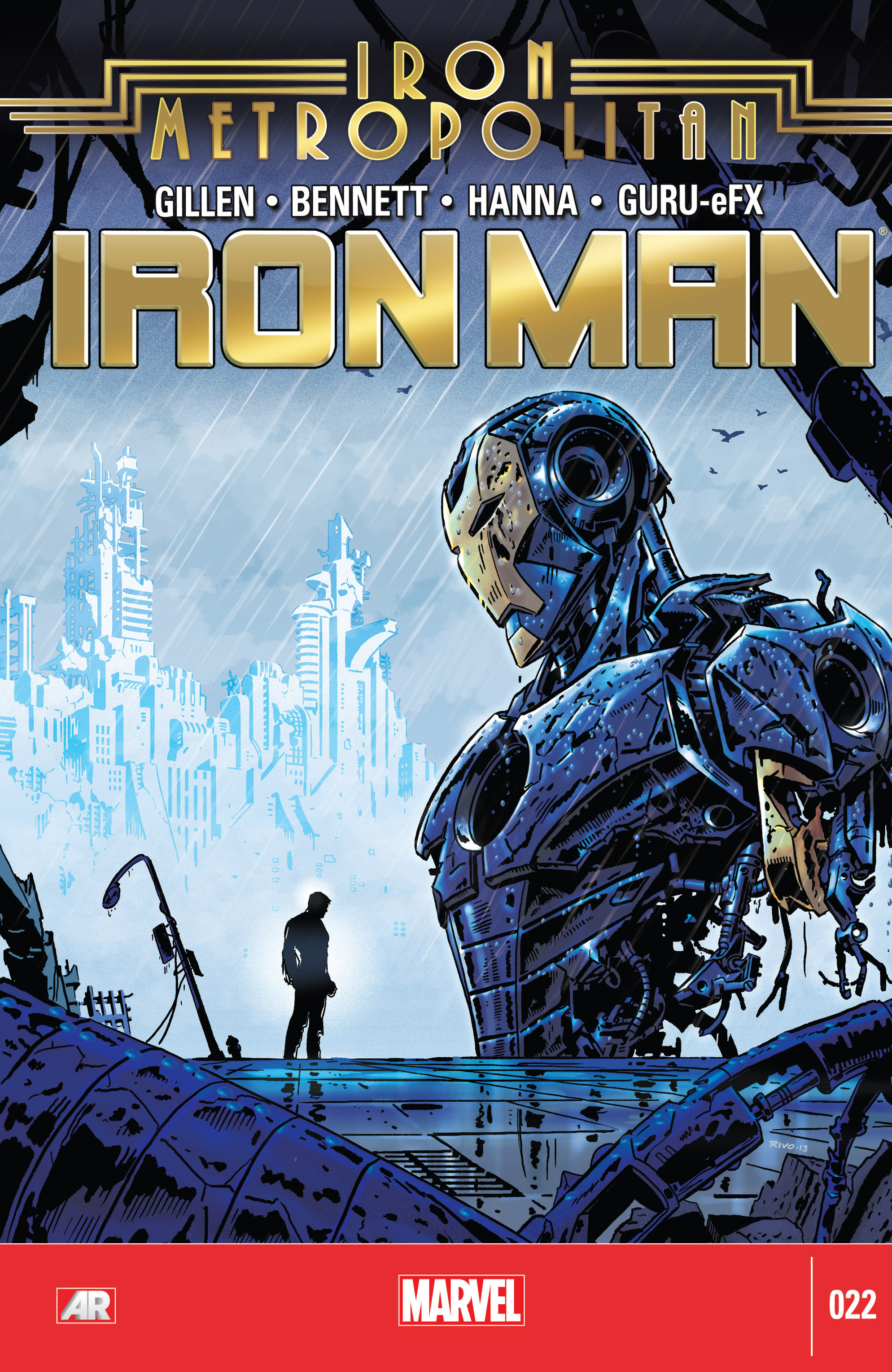 Read online Iron Man (2013) comic -  Issue #22 - 1