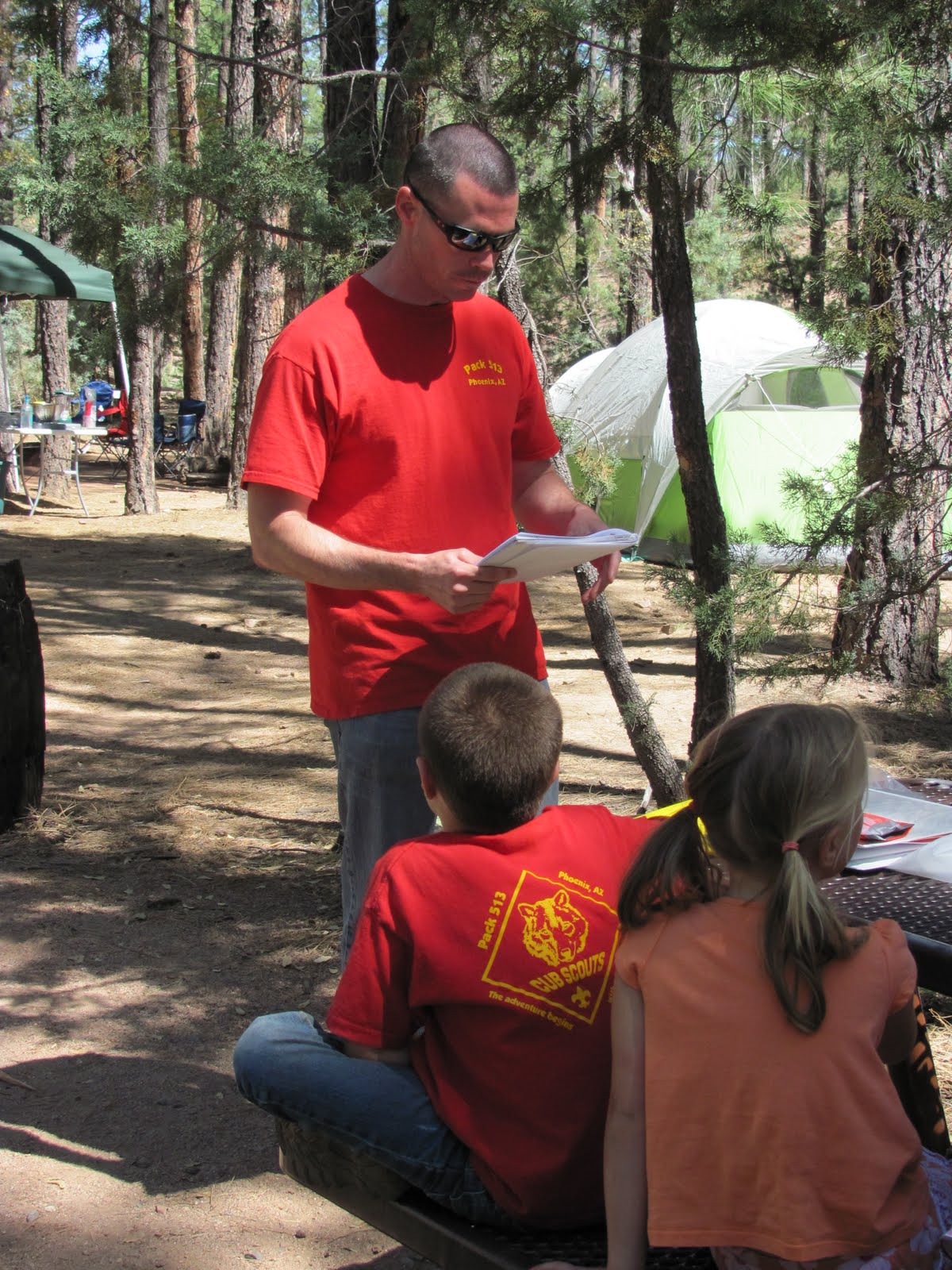 .: Cub Scout Spring Camp
