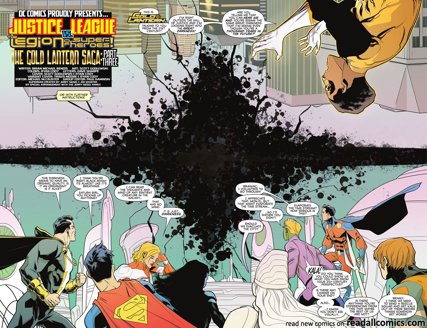 Justice League vs. the Legion of Super-Heroes Vol. 1 chapter 3 page 3