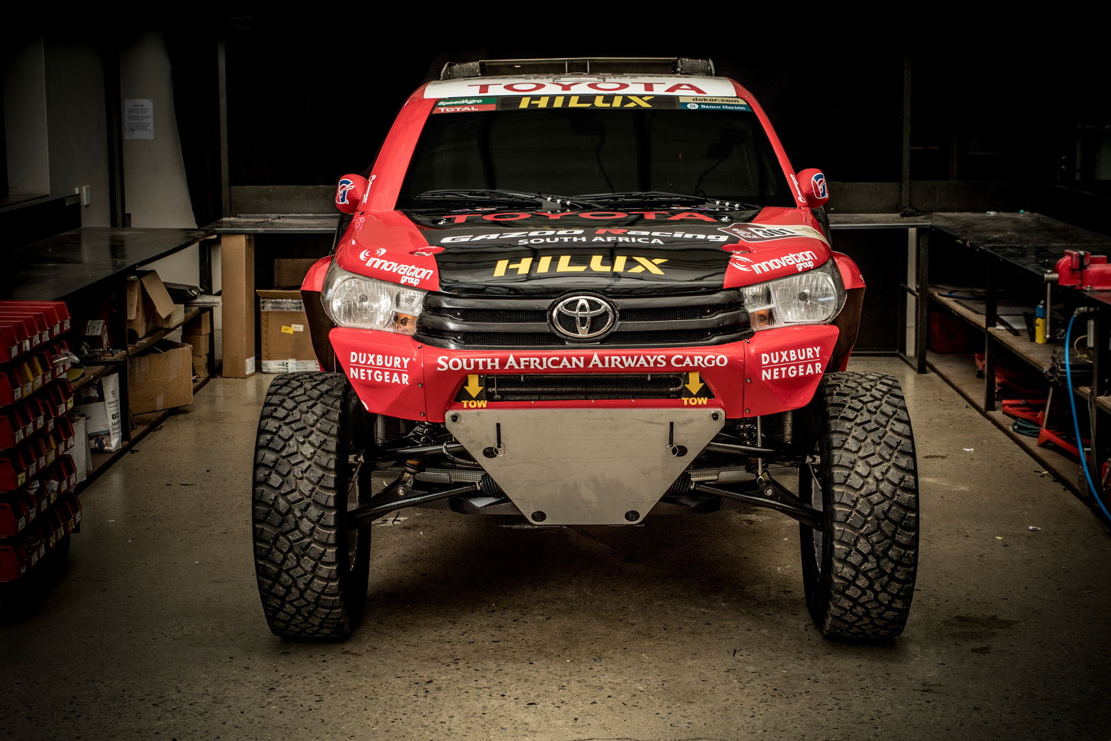 Toyota Ready To Tackle 2017 Dakar Rally With New Hilux Evo ...