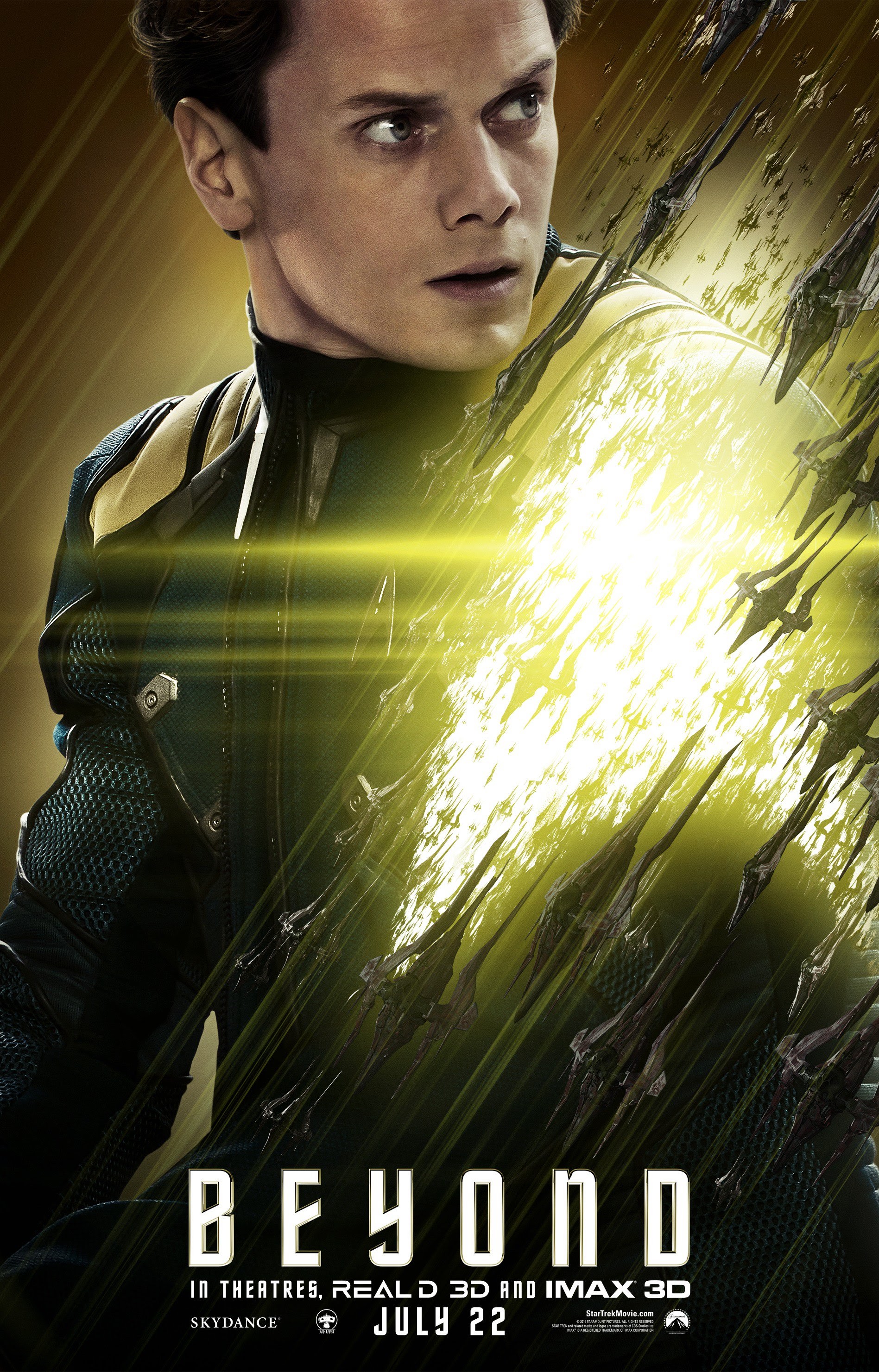 Kirk Spock Pike FREE P+P Star Trek BEYOND Poster 2016 Movie CHOOSE YOUR SIZE