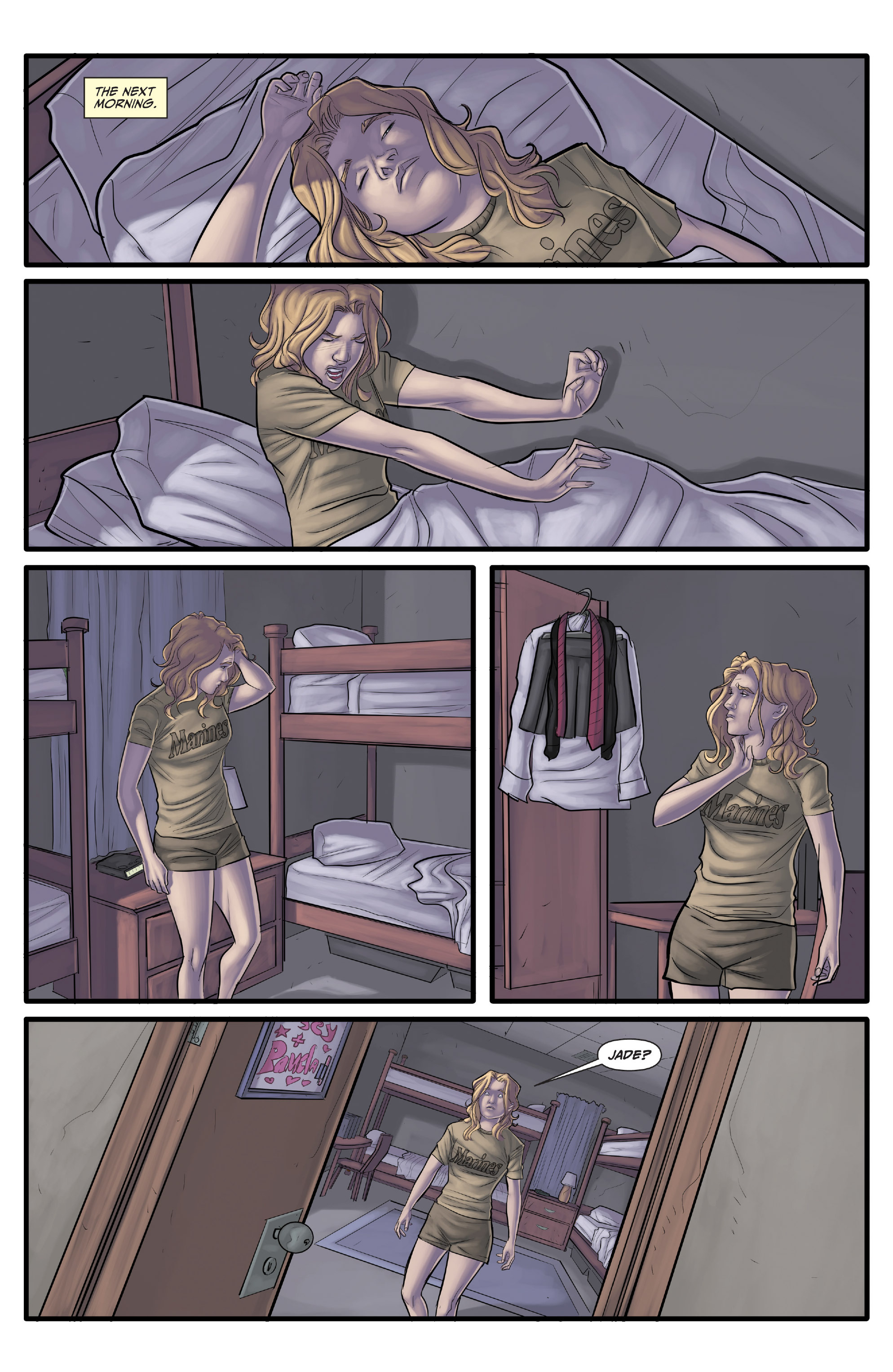 Read online Morning Glories comic -  Issue #42 - 6