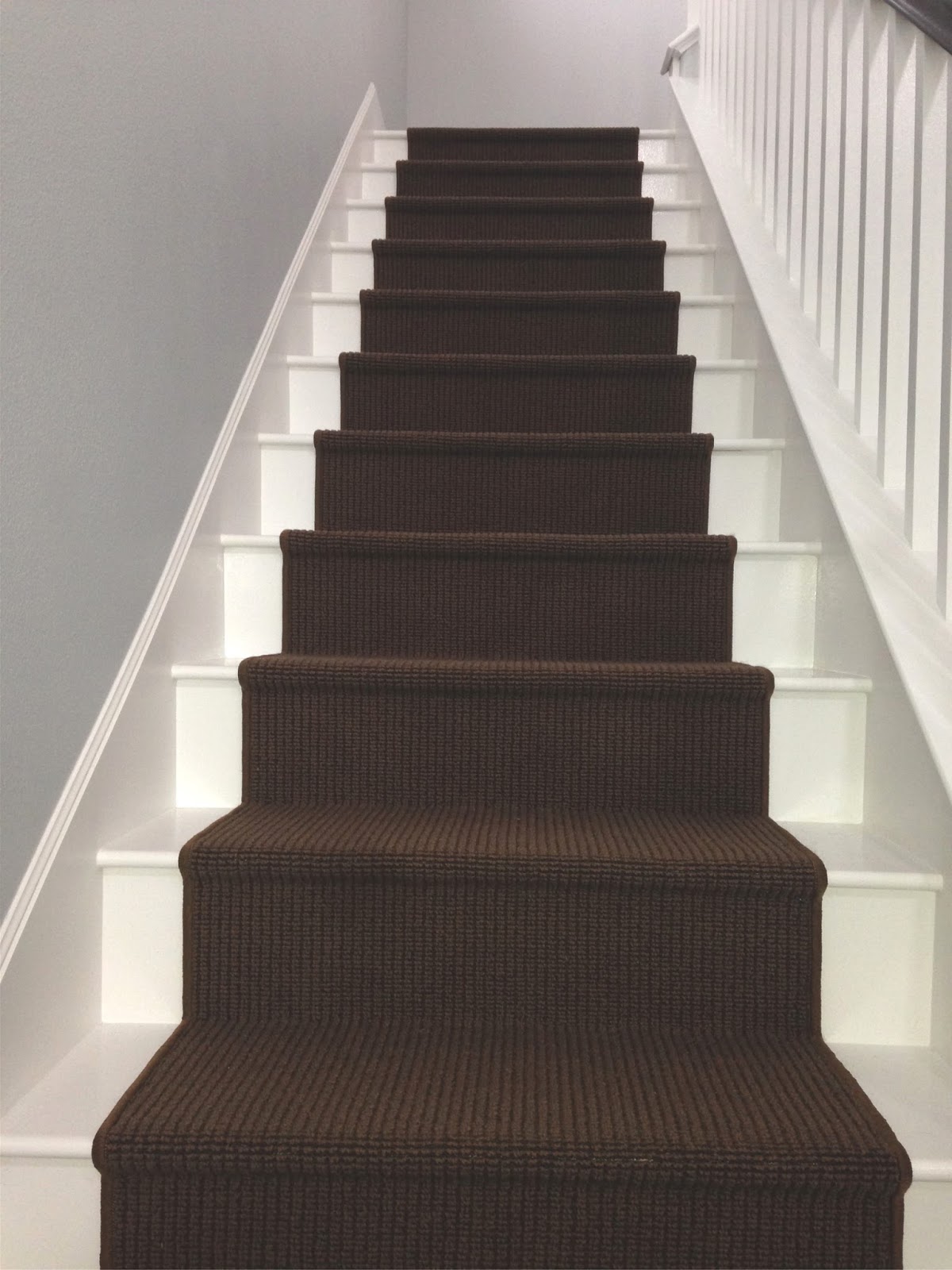 scrapali ever after White Painted Laminate Stairs with
