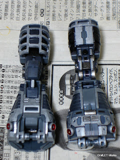 MG MS-06F ザクⅡ Ver.2.0 脚部フレーム①