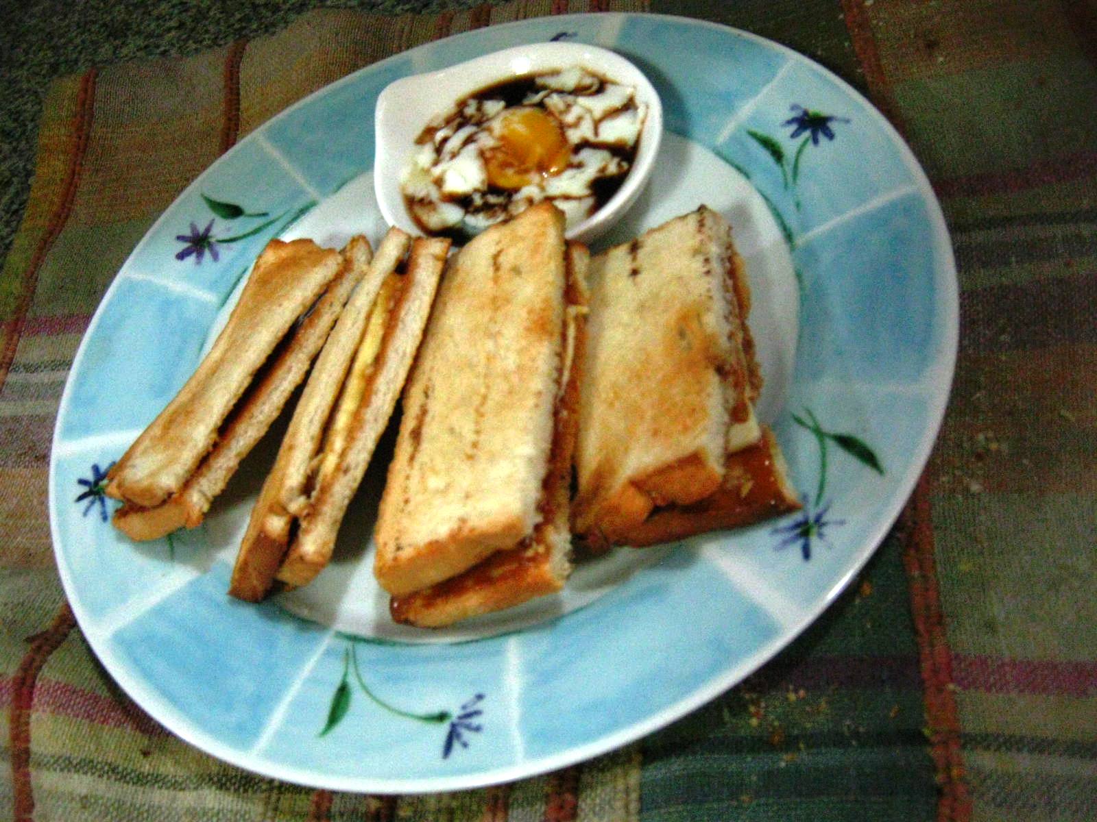 D' Kitchen Bitchen DIY Kaya Toast and Thick Toast with Soy Sauce Eggs