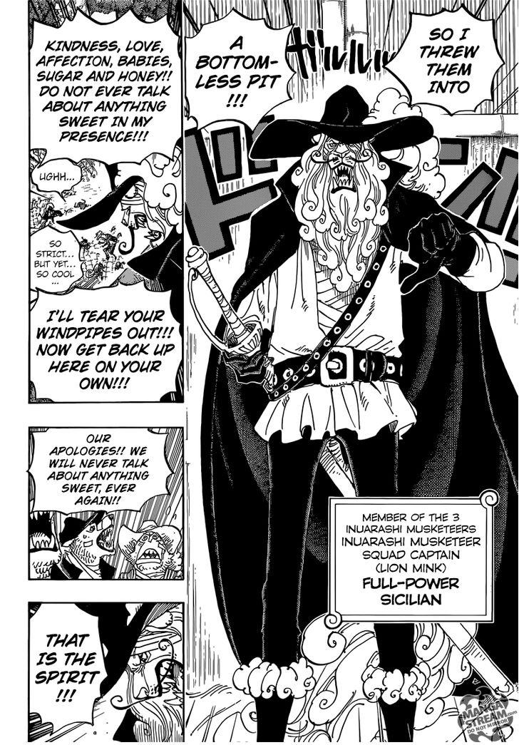 One Piece Ch 808: Duke Inuarashi