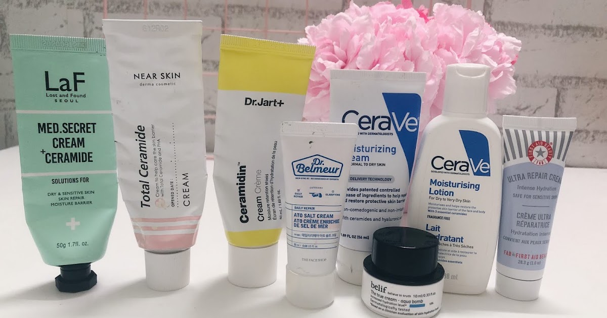 Moisturizers with ceramide that I have tried IMAN ABDUL RAHIM