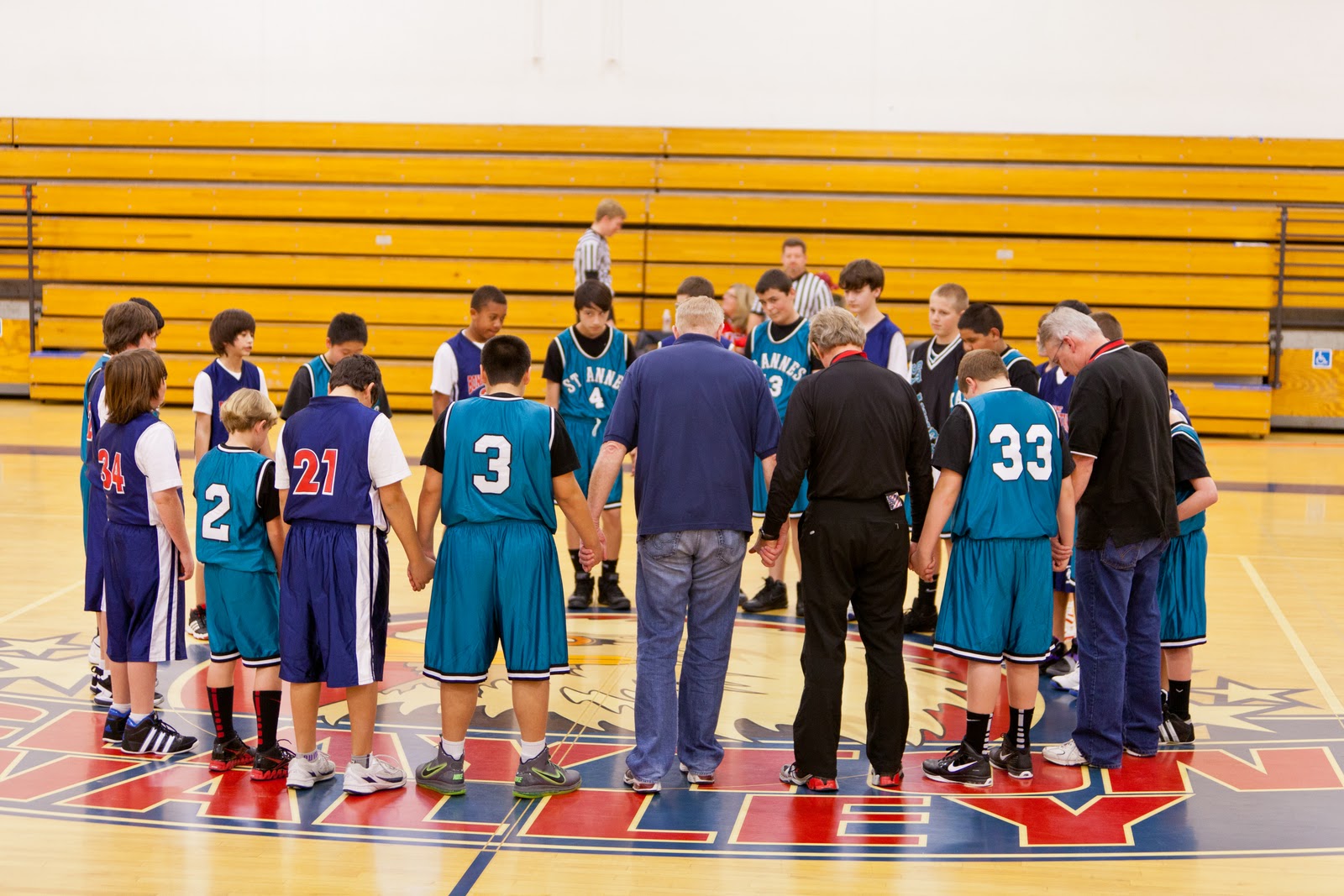 Motion Photography CYO Basketball St Annes vs St Bonaventure