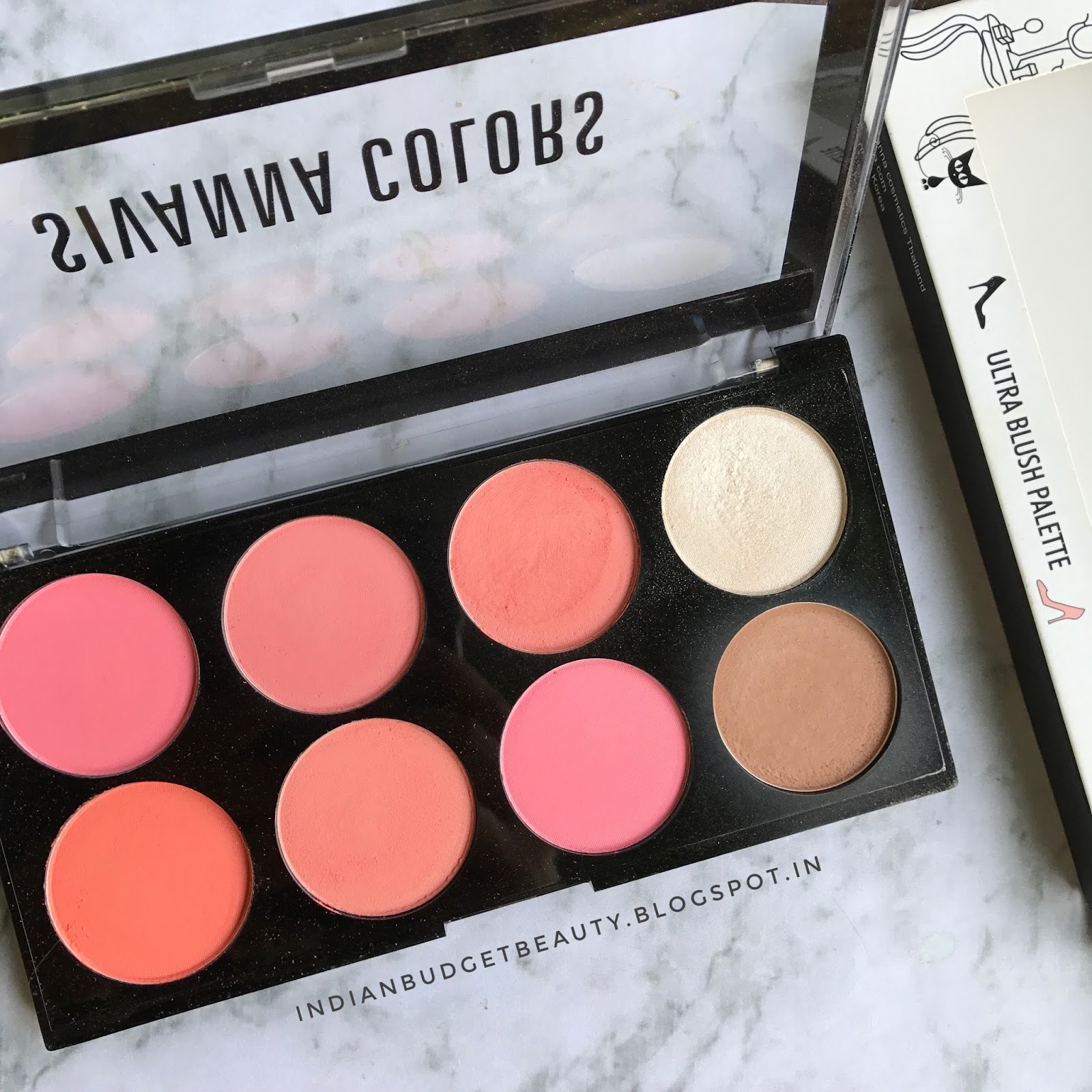 Sivanna Colors Ultra Blush Palette REVIEW + Where to buy it! Indian