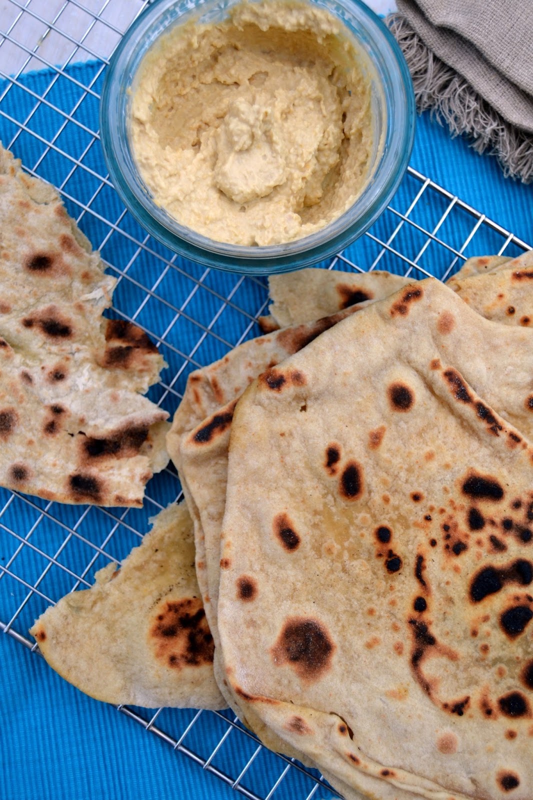 Cakeyboi Quick and Easy Garlic Chilli Flatbreads