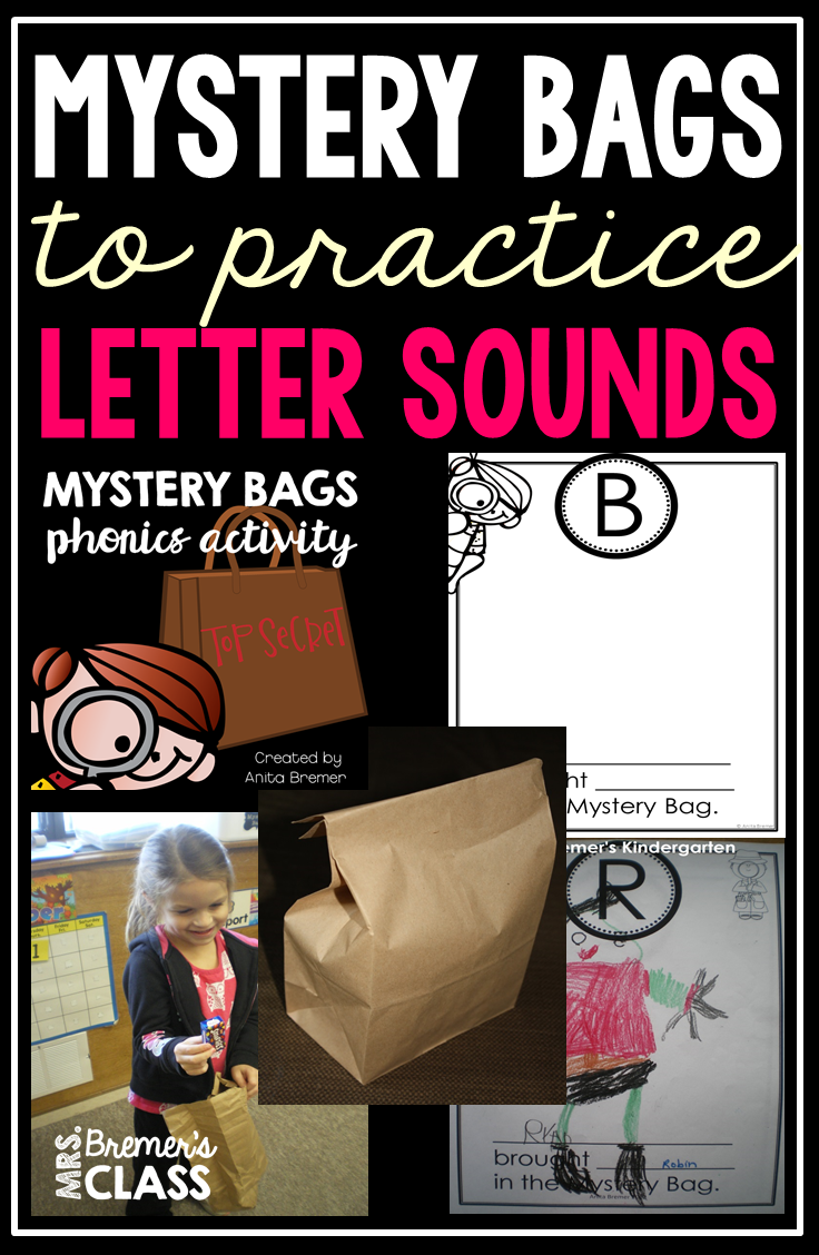 Mrs. Bremer's Class Mystery Bags and 5 Senses freebie
