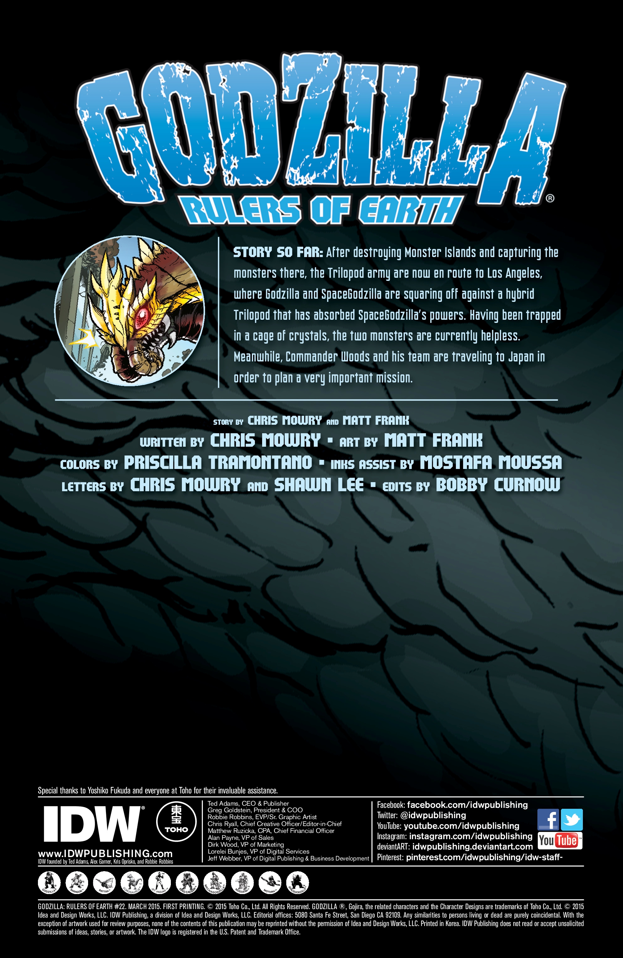 Read online Godzilla: Rulers of Earth comic -  Issue #22 - 2