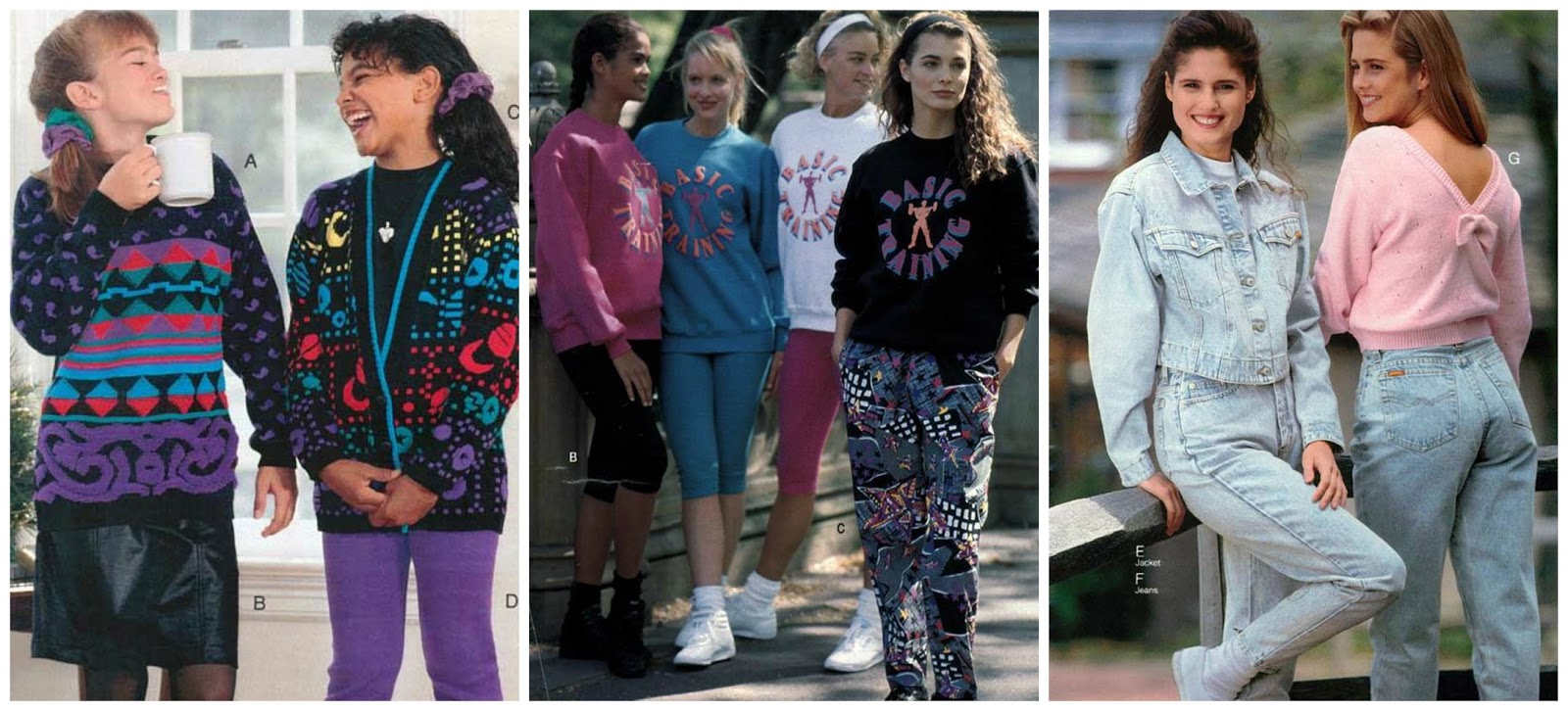 The changing fashions of children and teens