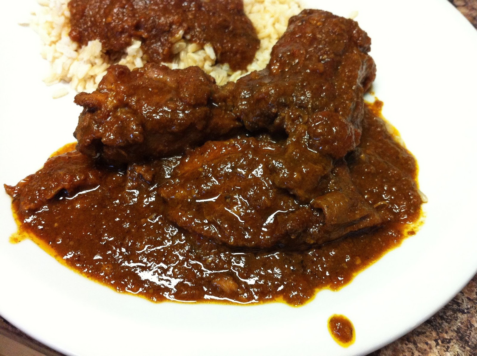 Wade's Global Kitchen Kerala Chicken Curry using Double Horse Curry