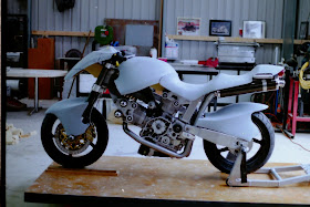 Hunwick Hallam Rage Motorcycle Mockup