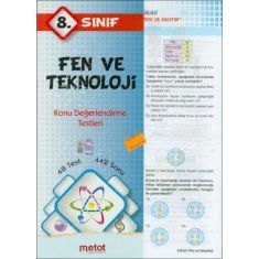 Metot 8.Sınıf Fen ve Teknoloji Konu Değerlendirme Testleri Metot 8.Sınıf Fen ve Teknoloji Konu Değerlendirme Testleri