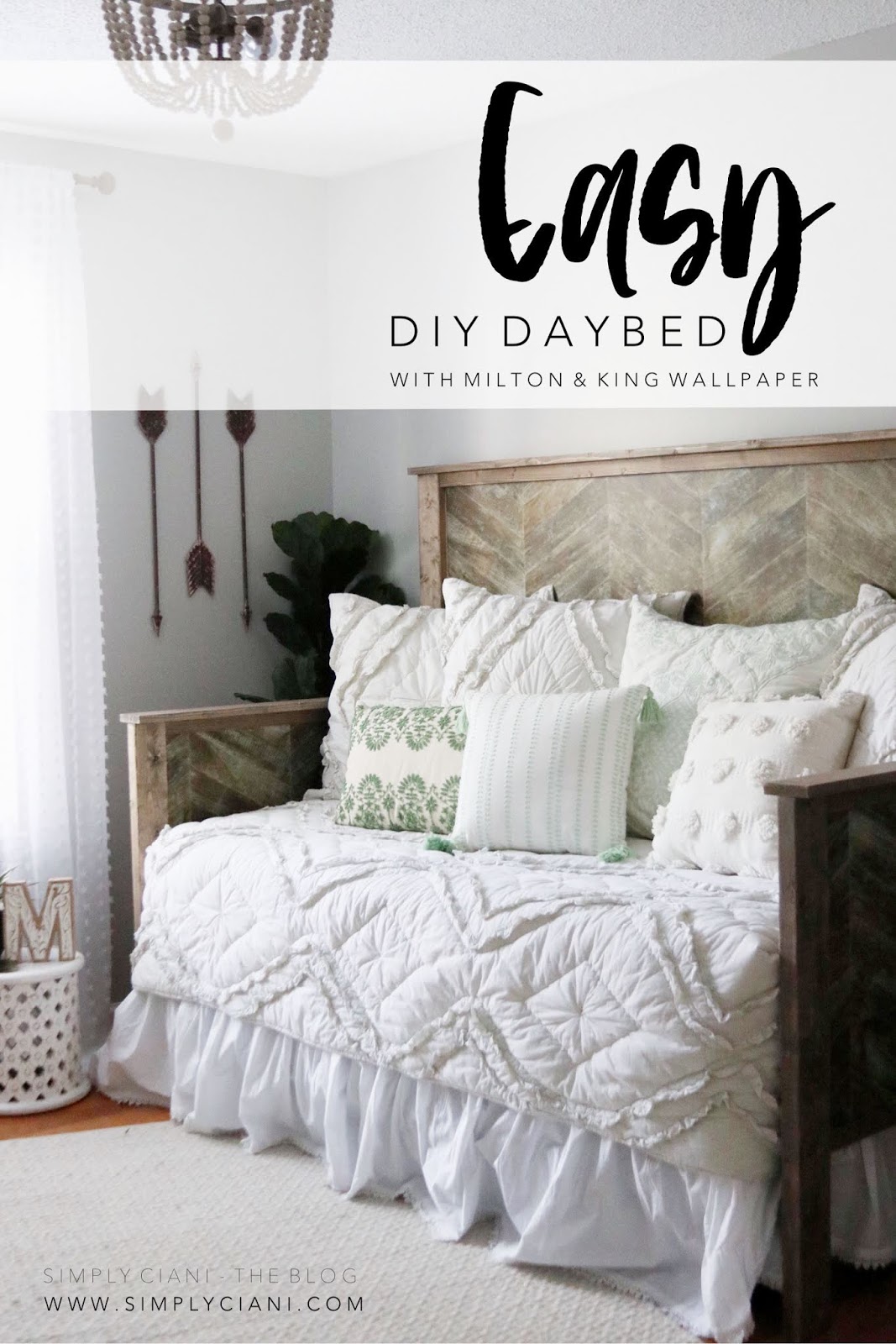 How To Build A Faux Daybed   Simply Ciani