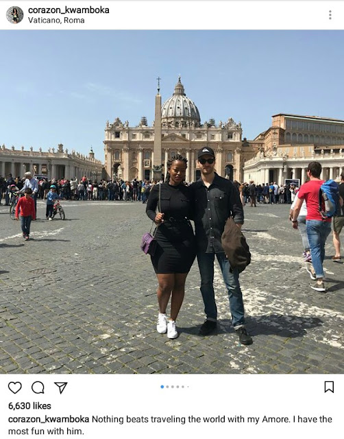  Italian man slams man who said his girlfriend, Kenyan socialite Corazon is an 