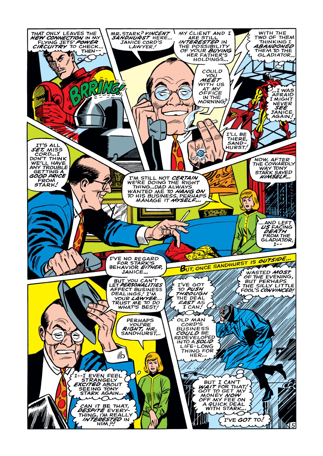 Read online Iron Man (1968) comic -  Issue #9 - 6