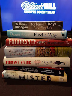 Shortlisted titles in William Hill Sports Book of the Year 2016