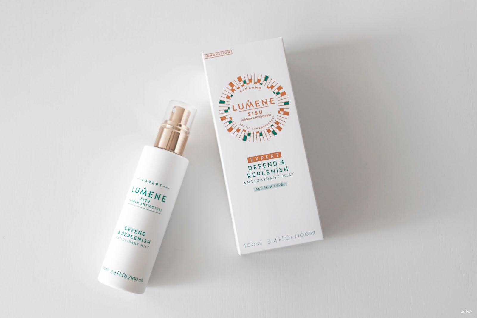 lavlilacs LUMENE Sisu Urban Antidotes Defend & Replenish Antioxidant Mist Review