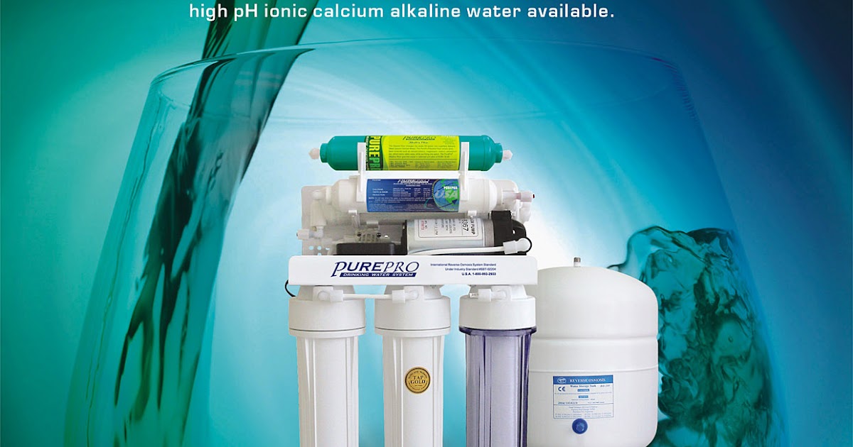 PurePro® EC106P Alkaline Reverse Osmosis Filter System