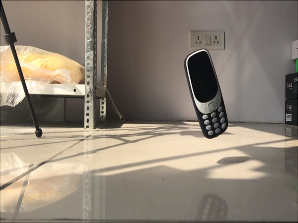indestructible nokia 3310 drop test