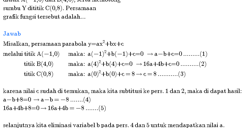 Soal Menentukan Nilai Maksimum Fungsi Kuadrat Soal Cerita
