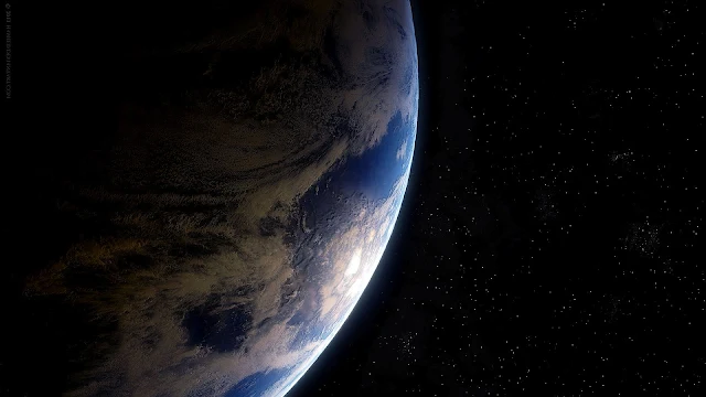 Onze Aarde in de ruimte