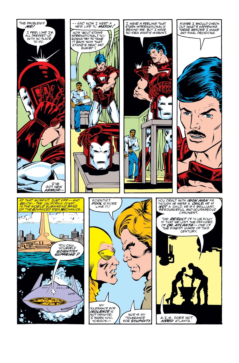 Read online Iron Man (1968) comic -  Issue #205 - 4