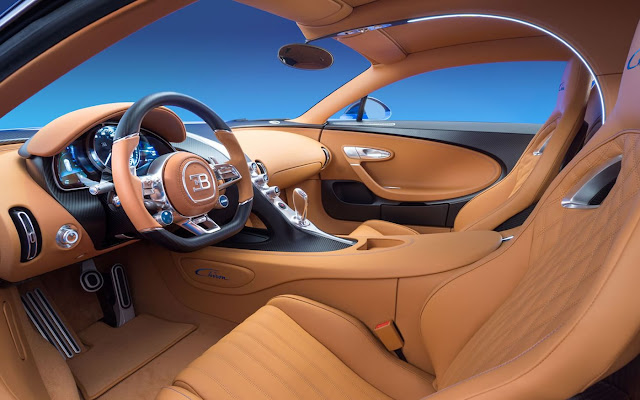 The Bugatti Chiron uses diamonds in its high end audio system