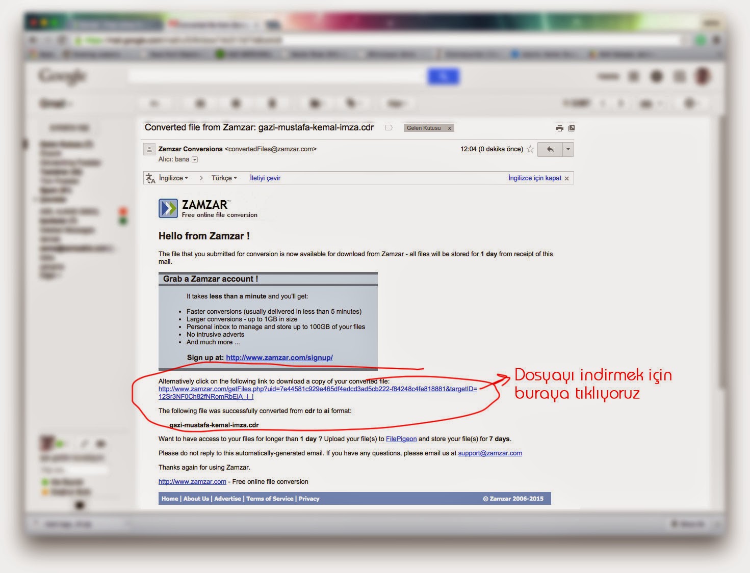 CDR dosyalarını EPS &amp; AI dönüştürme cdr to eps convert