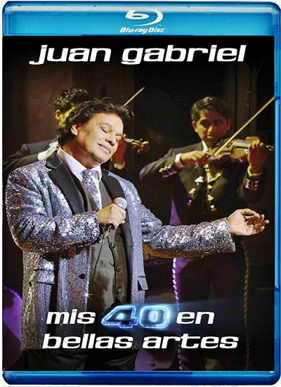 Juan Gabriel - Mis 40 en Bellas Artes (2014) 1080p BDRip [AC3 5.1] [Subt. Ing] (Concierto)