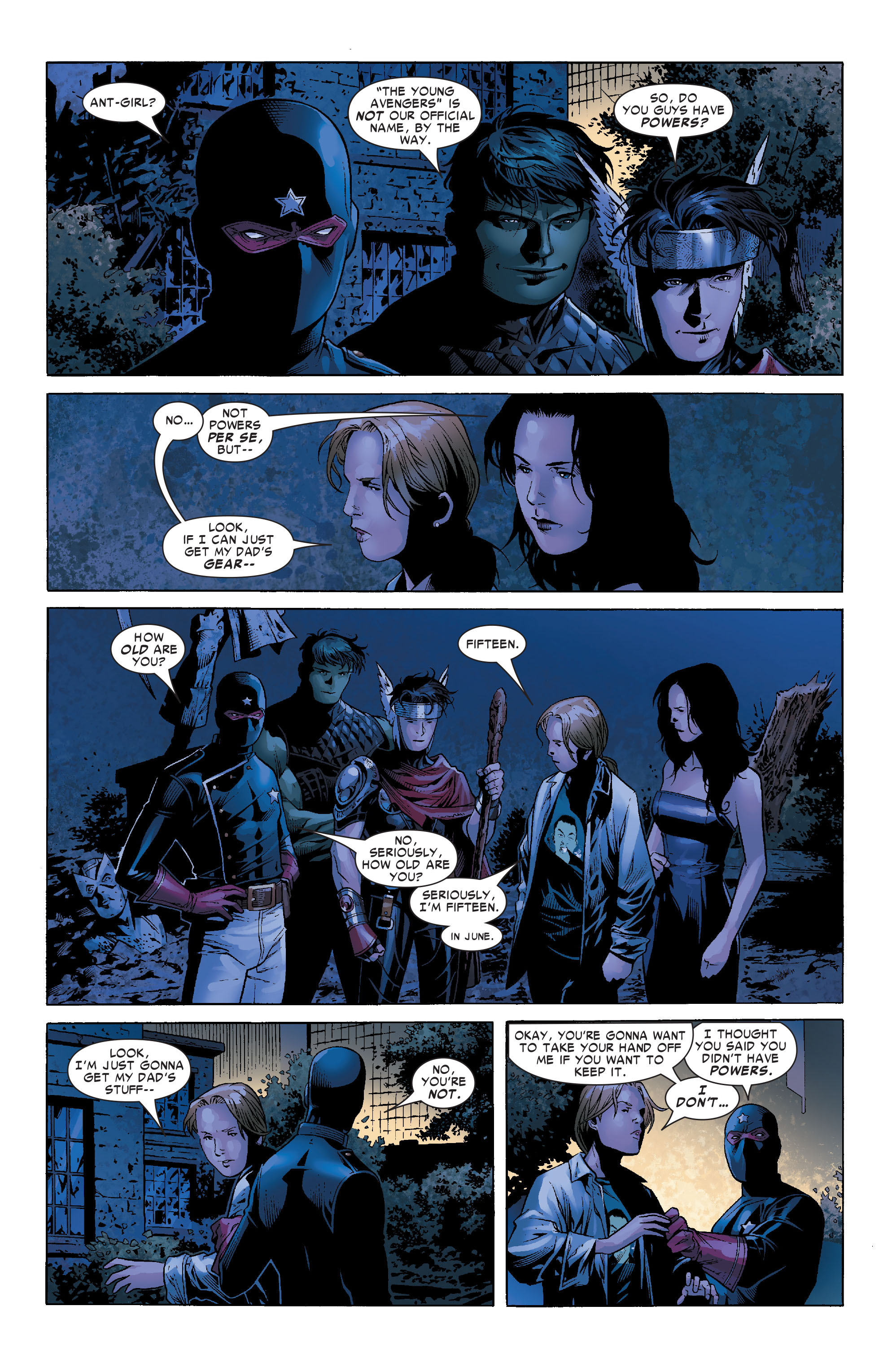 Read online Young Avengers (2005) comic -  Issue #2 - 22